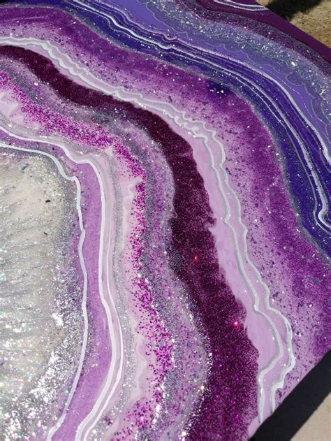 agate painting Resin Art Painting, Nature Art Painting, Abstract Art Painting, Agate Art, Geode ...