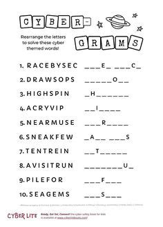 81 Anagram Puzzles ideas | word puzzles, puzzles, anagram words