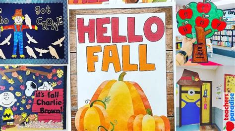 76 Fall Bulletin Board Ideas for the Classroom - TeachersParadise