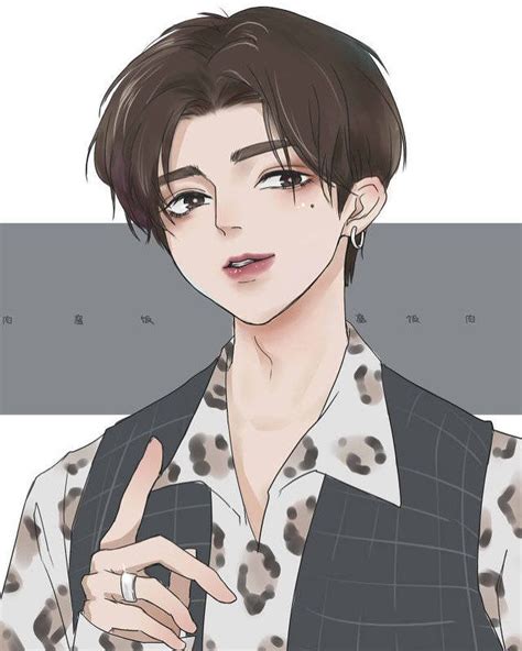 Kun ️ikun💌fanart🌸credit to owner @caixukun #waitwaitwait # ...