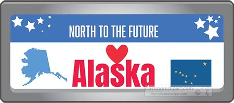 Alaska State Clipart - alaska-state-license-plate-with-motto-clipart ...