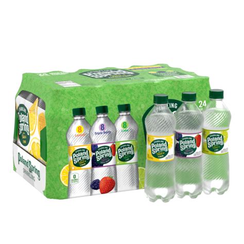 Poland Spring® Rainbow Flavor Variety Pack Sparkling Water | 16 oz 24-Pack | ReadyRefresh