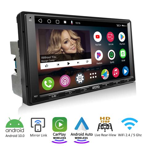 ATOTO A6PF Double Din Car Stereo,2G+32G 7 inch Touch Screen,Dual ...