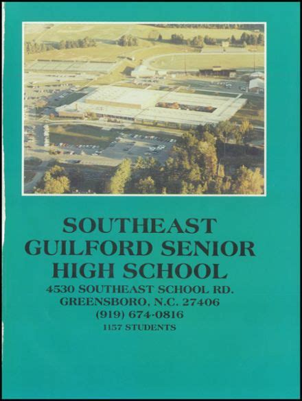 Explore 1993 Southeast Guilford High School Yearbook, Greensboro NC ...