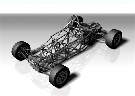 20. Formula car full chassis || Library free download 3D model