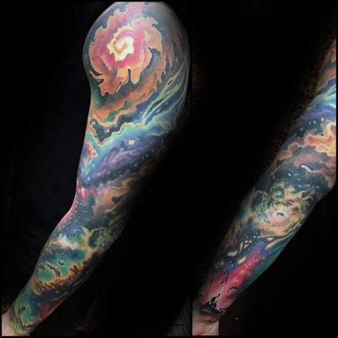 90 Astronomy Tattoos For Men - Masculine Design Ideas