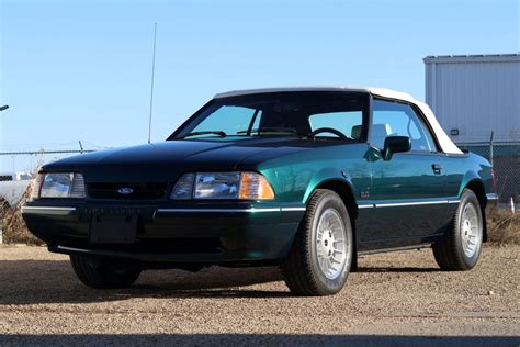 860-Mile 1990 Ford Mustang LX 5.0 Convertible 7-Up Edition 5-Speed for sale on BaT Auctions ...