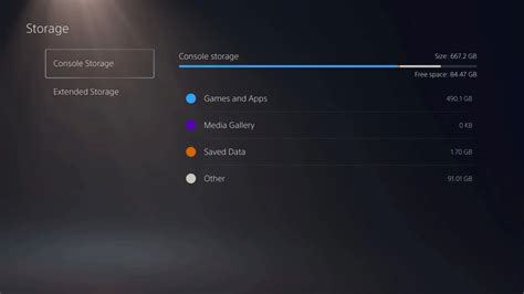 How Much Storage Does A PS5 Have | Robots.net