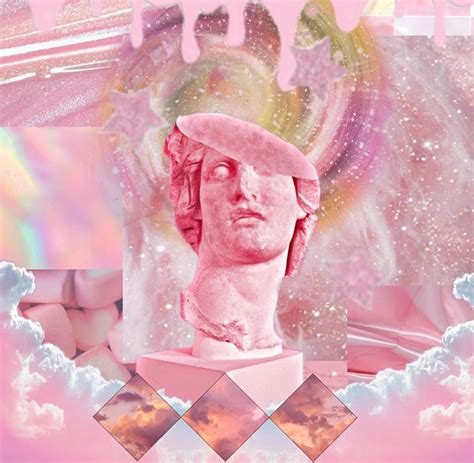 🧠🎆 . #pinkaesthetic #aestheticpink #vaporwave #vaporwavestyle # ...