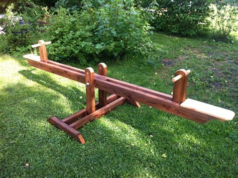 Teeter Totter Plan/wood Playgound Equipment Plan/seesaw | Etsy