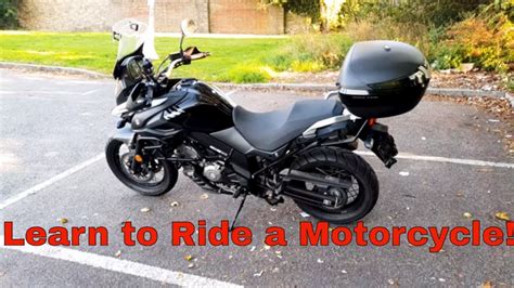 How to Ride a Motorcycle for Beginners - YouTube