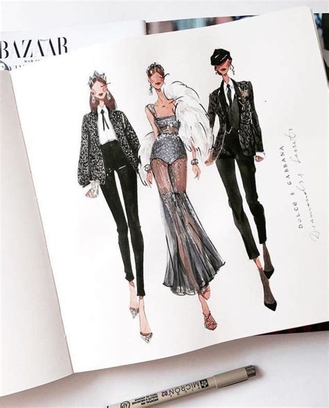 @ 𝒮𝒶𝓇𝒶𝒽𝒦𝑒𝓊𝓀𝑒𝓁𝒶𝒶𝓇 | Fashion design sketchbook, Fashion inspiration ...