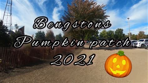 Pumpkin patch 2021 / BENGSTONS FARM - YouTube