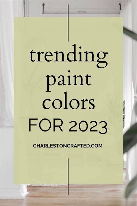 What are the new decorating colors for 2023?