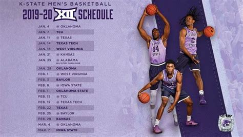 K-State releases Big 12 men’s basketball schedule | KSNT 27 News