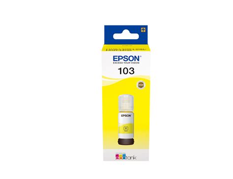 103 EcoTank Yellow ink bottle | Ink Consumables | Ink & Paper | Products | Epson Europe