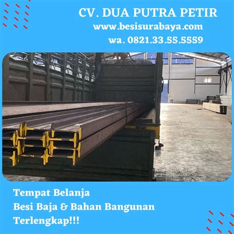 Jual Besi H Beam 200 x 200 x 6 x 12 x 12m Merk LS Surabaya | Dua Putra Petir