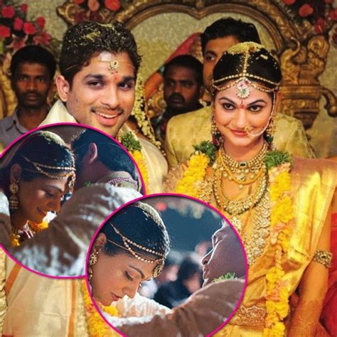 Allu Arjun and Sneha Reddy wedding photos are straight out of a fairtytale - View pictures