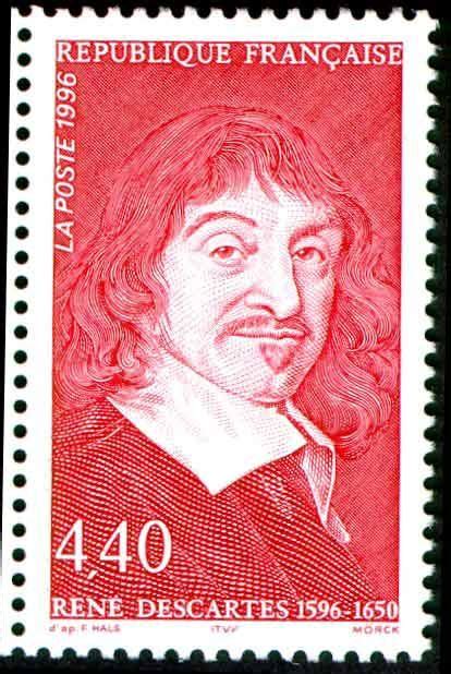 descartes | Postage stamp design, Rare stamps, Old stamps