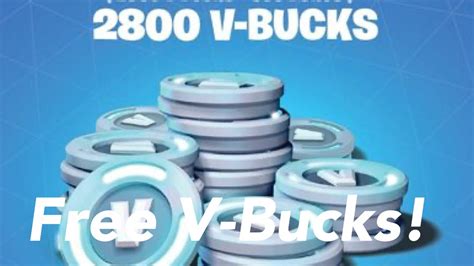 Free V-Bucks Code For Fortnite - YouTube