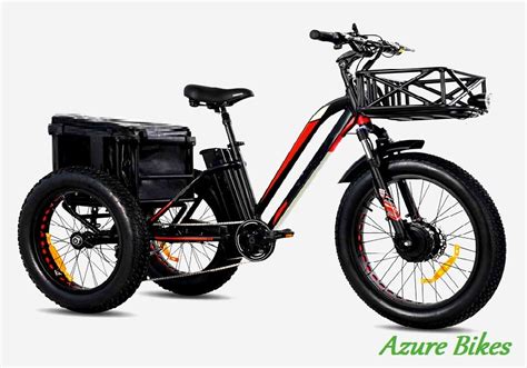 Modern 3-wheel Cargo Bike - Azure Bikes