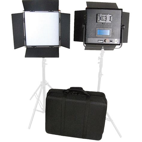 CAME-TV High CRI Digital 1024 Daylight LED 2-Light Kit