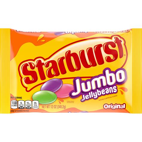 STARBURST Original Jumbo Easter Jelly Beans Chewy Candy - Walmart.com