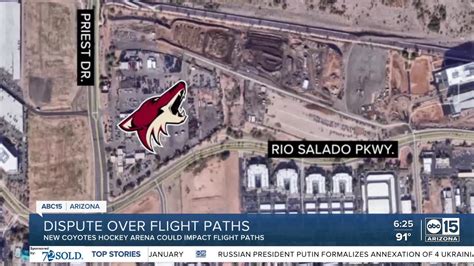 New Coyotes stadium could mean new flight patterns over Scottsdale