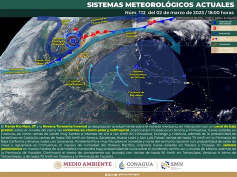 El frente frío 37 recorrerá el noreste y oriente del país - Enfoque ...