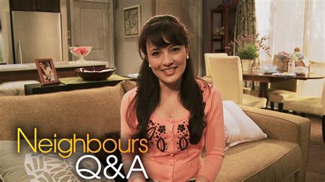 Neighbours Q&A: Alin Sumarwata (Vanessa Villante) Part 1 - YouTube