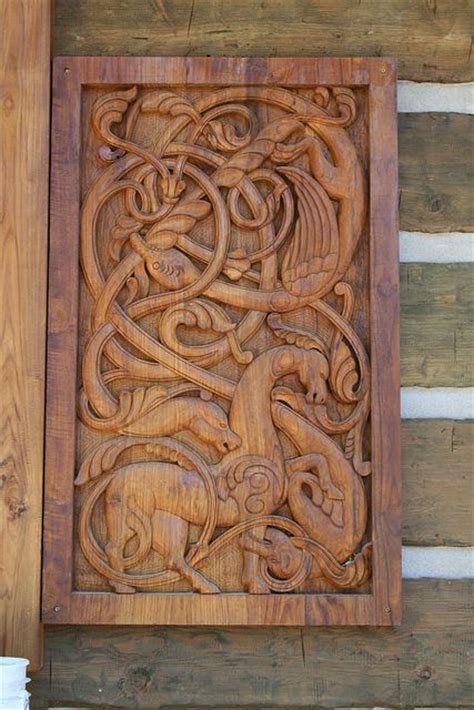 66 best Viking Wood Carving images on Pinterest | Woodcarving, Viking ...