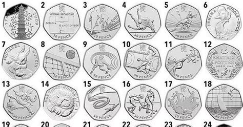 These FIFTY-FOUR 50p coins are worth a lot more than 50p - Birmingham Live