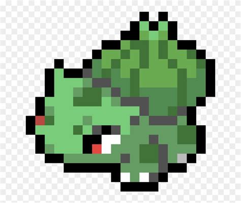 Bulbasaur Sprite Pixel Art