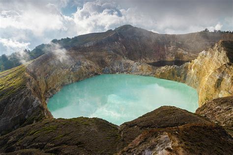 Kelimutu volcano 01 Photograph by Mikel Bilbao Gorostiaga - Pixels