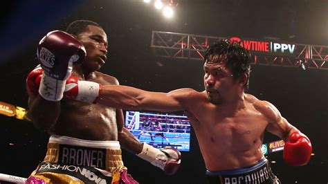 Pacquiao vs Broner: Manny Pacquiao beats Adrien Broner with unanimous ...