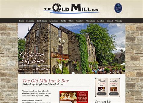 The Old Mill Inn, Pitlochry | Bedroom bar, Old things, Inn