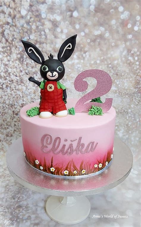 Bing Bunny Cake - Decorated Cake by Anna's World of - CakesDecor