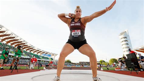 Ohio State shot putter Adelaide Aquilla qualifies for Tokyo Olympics ...