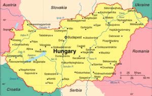 The neighbouring countries of Hungary | hngary.com Hngary