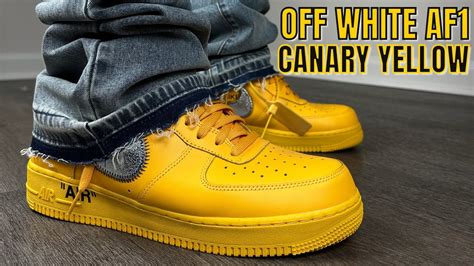 Yellow Off White Af1 Outlet | bellvalefarms.com