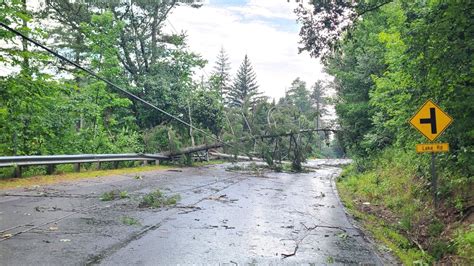 New Hampshire storms, possible tornado, leave damage behind – NECN