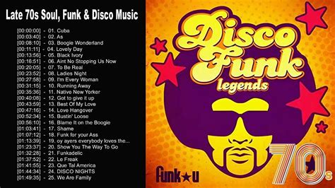 Late 70s Soul Funk & Disco Music Playlist || Mix Of Greatest Tunes From ...