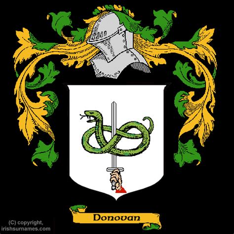 Donovan Coat of Arms, Family Crest - Free Image to View - Donovan Name ...