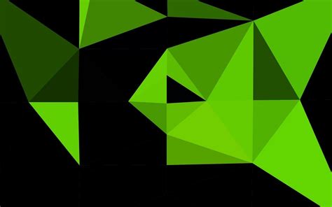 Dark Green vector polygonal template. 6980397 Vector Art at Vecteezy