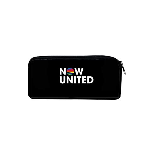 Cosmetic Bags & Cases Pen Bag Now United Merch 3D Printing Boy Girl Pencil Box Child Stationery ...