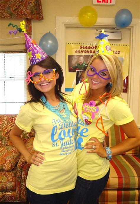 These Tri Delta sisters look ready for Philanthropy Day during ...