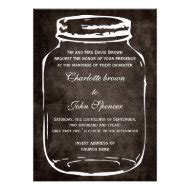 Mason Jar Wedding Invitations - Lots of Wedding Ideas.com