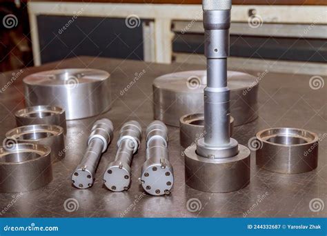 Calibration Bore Micrometer. Device for Accurate Measurement of Hole Diameter. Stock Image ...