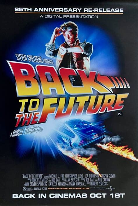 Original Back to the Future Movie Poster - Michael J. Fox - Drew Struzan