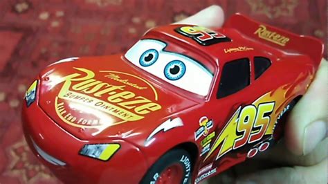 DISNEY PIXAR'S CAR Lightning McQueen toy - YouTube